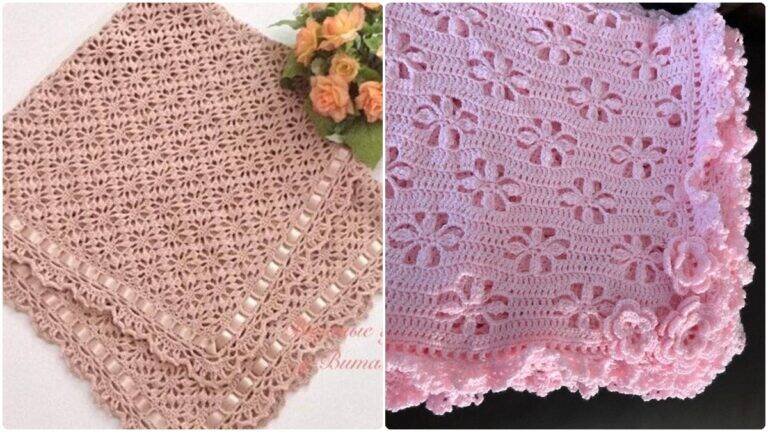 Mantas de Crochê: Peças Lindas e Confortáveis para Você!