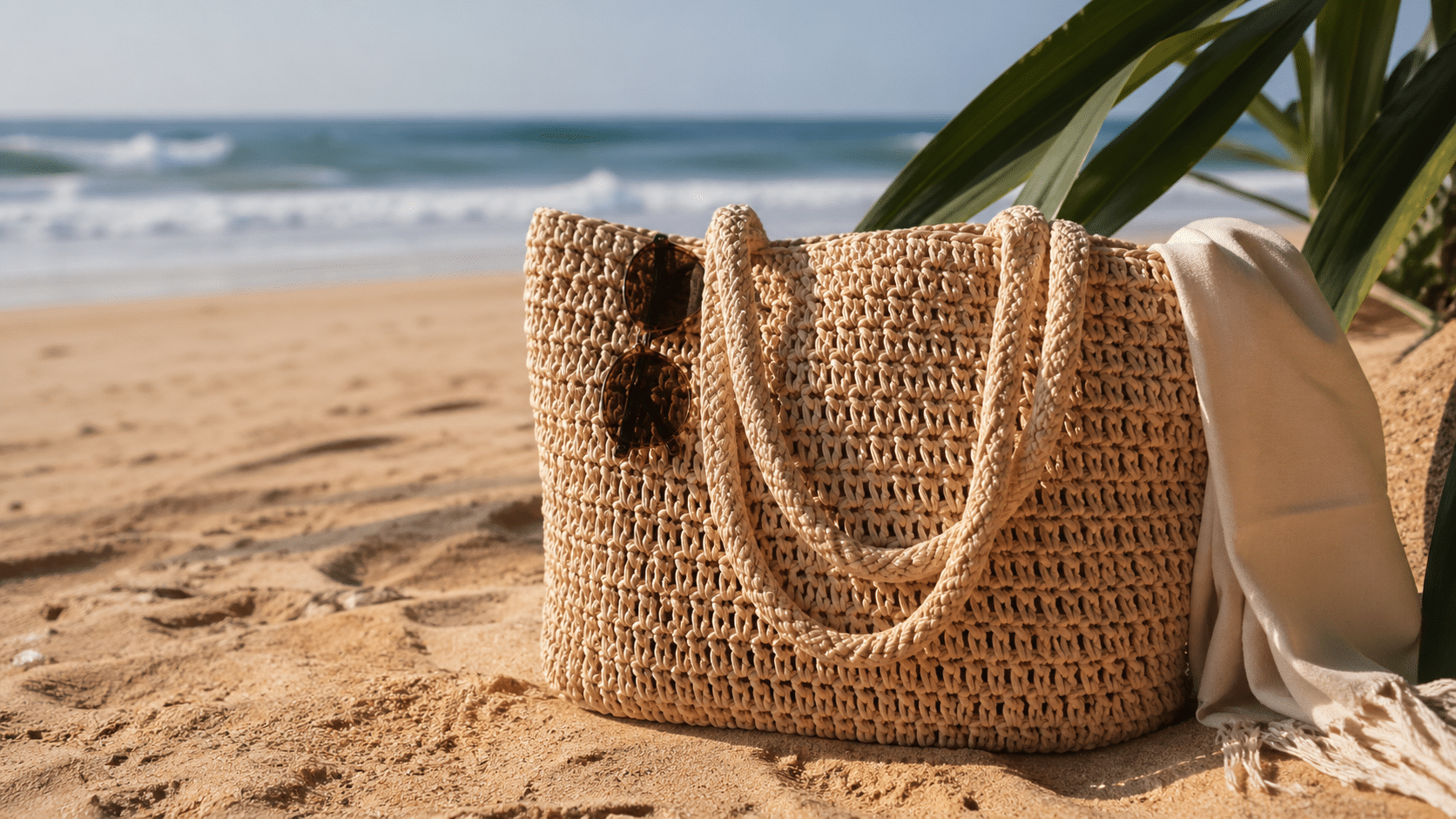18 Bolsas de Praia em Crochê que Estão Chamando Atenção no Verão: Veja Inspirações Lindas, Gráficos Completos, Lista de Materiais e o Passo a Passo para Criar Peças que Podem Virar Renda Extra