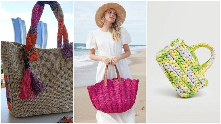Bolsas de Crochê de Luxo: Se Encante com Peças Elegantes!