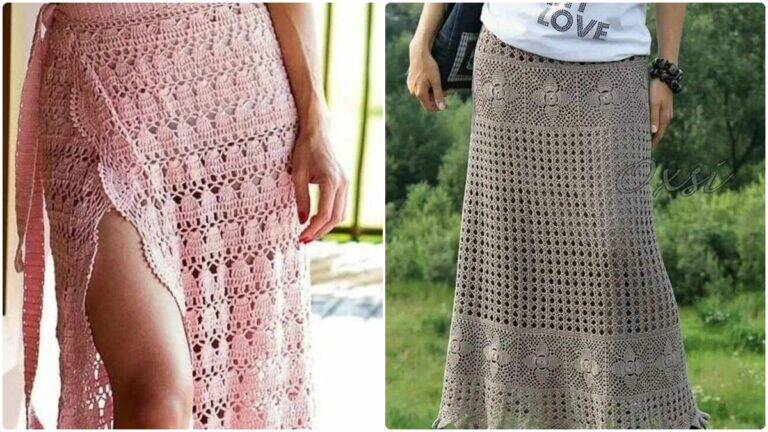 25 Saias de Crochê Lindíssimas com Guia Completo e Passo a Passo!