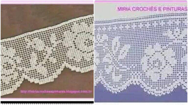 Lindos Bicos de Crochê para Adicionar ao Seus Projetos!