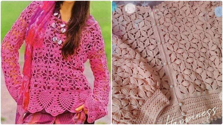 Crie Blusas de Crochê com Gráficos Grátis para Você!