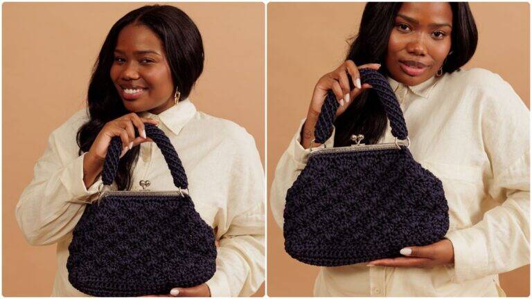 Bolsa de Crochê Mergulho: Aprenda a Criar Esta Peça Elegante!