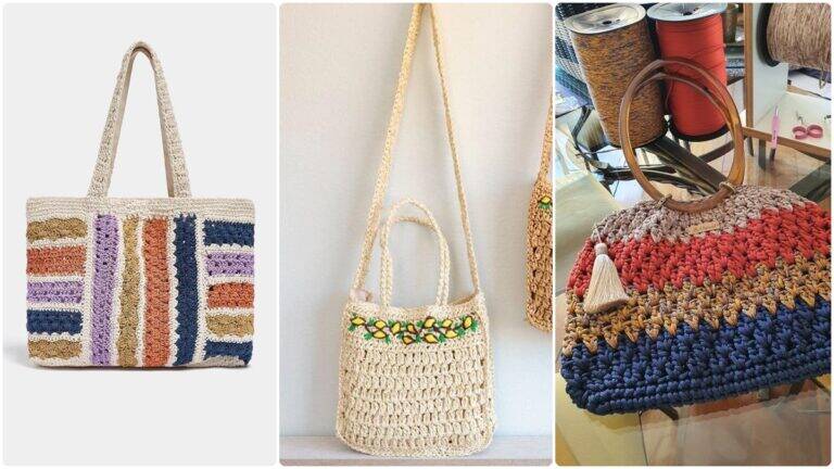 Bolsas de Crochê: As Peças Atemporais que Complementam o Seu Look!