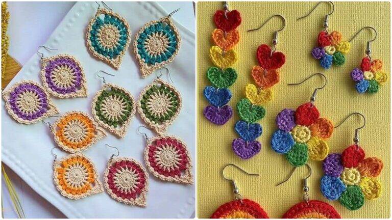 Estilo e Sustentabilidade: Brincos de Crochê para o Seu Look!