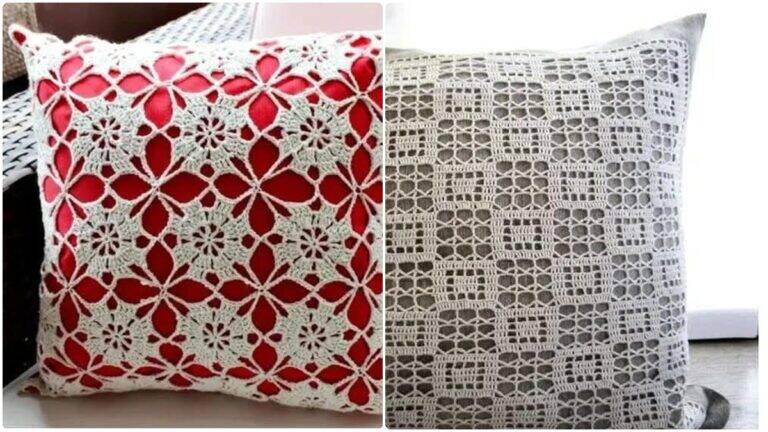 Crie Lindas Capas de Almofadas de Crochê com Gráficos!