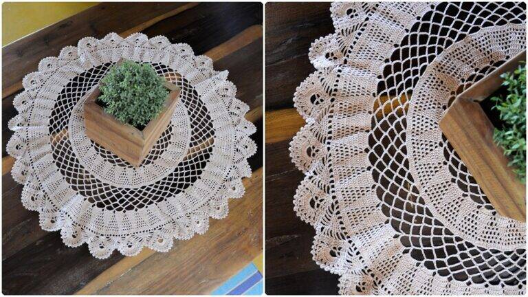 Centro de Mesa em Crochê Doceria: Guia Completo para Você!