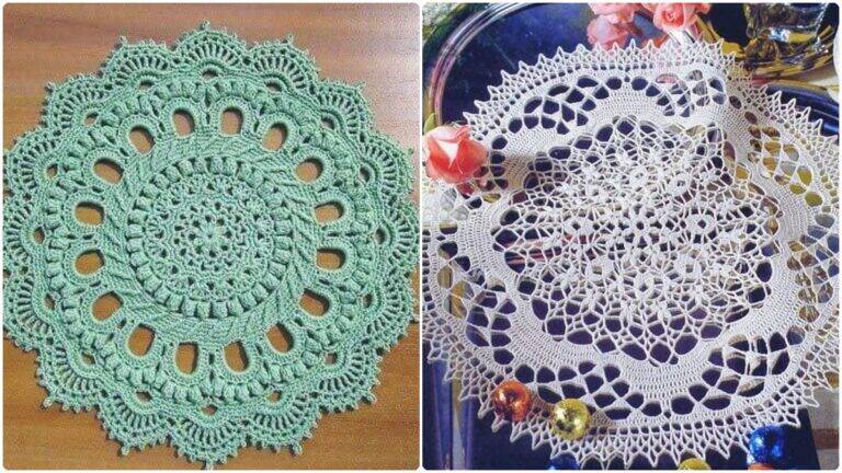 Centros de Mesa em Crochê: Decoração Artesanal que Encanta!