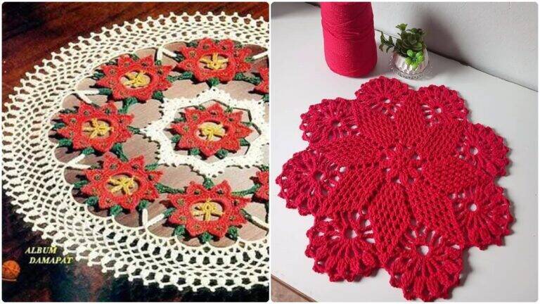 Centros de Mesa em Crochê de Luxo: Tendência para Decoração!