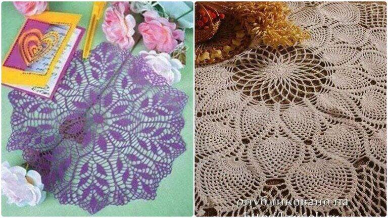 Centros de Mesa em Crochê: Peças Lindas e Elegantes!