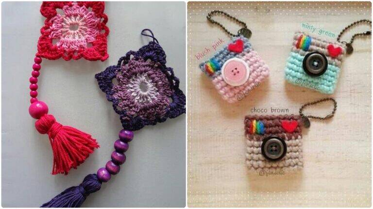 Lindíssimos Chaveiros de Crochê: Peças Criativas e Encantadoras!