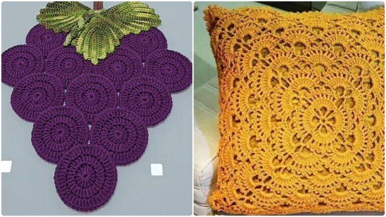 Crie Peças Incríveis com Crochê Moderno: Decoração e Funcionalidade!