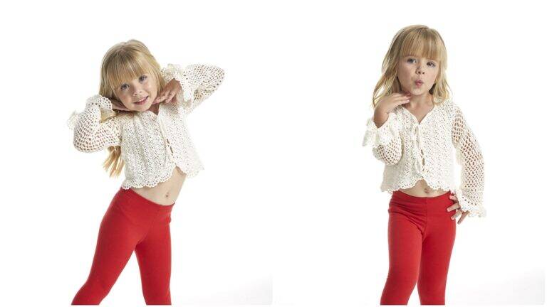 Cropped de Crochê Infantil Alva: Guia Completo!