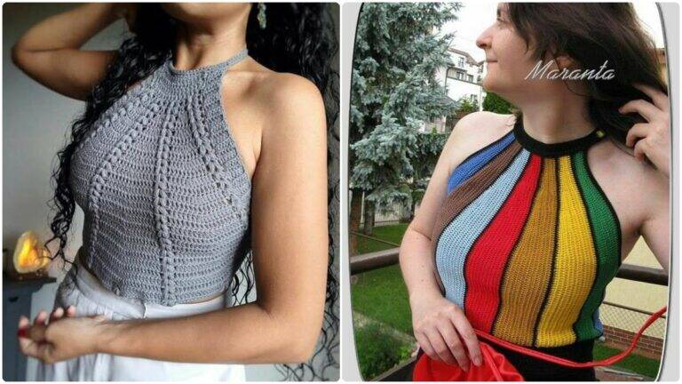 Croppeds de Crochê Incríveis para Renda Extra no Verão!