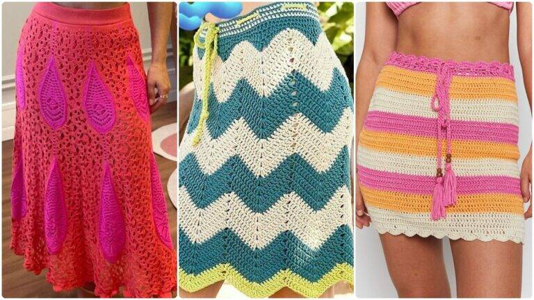 Saias de Crochê Lindíssimas: Peças que São Tendência na Moda!