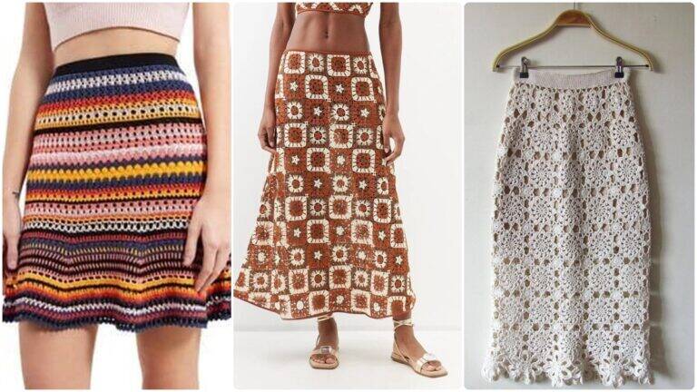 15 Saias de Crochê: Tendências, Estilo e Dicas de Confecção!