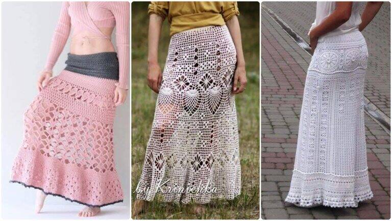 Saias de Crochê Lindíssimas: Charme e Versatilidade no Vestuário!