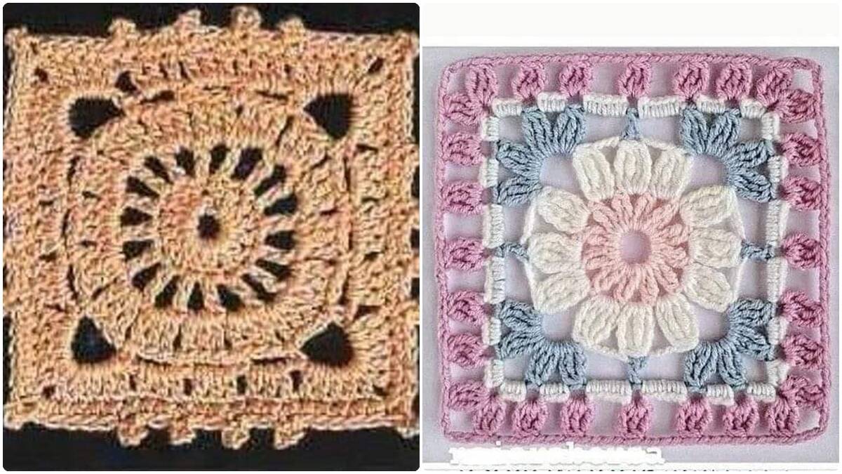 Criatividade e Versatilidade com Squares em Crochê!
