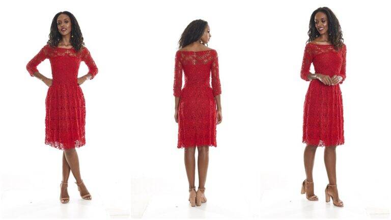 Vestido de Crochê Brasa: Crie Essa Peça Linda e Charmosa!