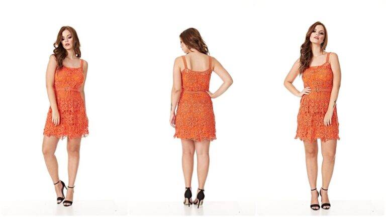 Vestido de Crochê Laranjeira: Uma Peça Linda e Charmosa!