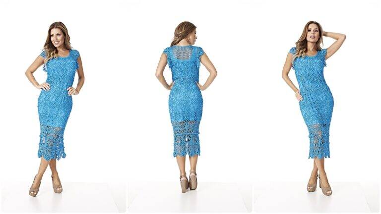 Vestido de Crochê Maré: Guia Completo para Iniciantes!
