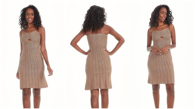 Vestido de Crochê Amêndoa: Conheça essa Peça Linda!