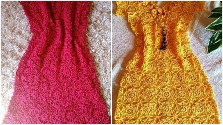 15 Lindos Vestidos de Crochê com Gráficos para Você Criar!