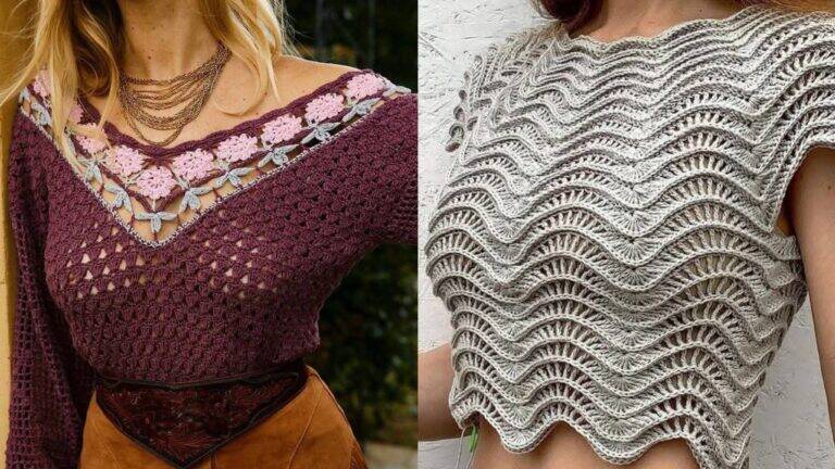 Moda Artesanal: Por Que as Blusas de Crochê de Luxo São Tendência?