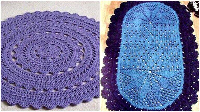Charme e Versatilidade na Decoração: Crie Lindos Tapetes de Crochê!