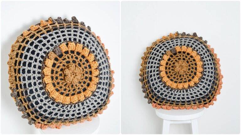 Almofada de Crochê General: Comece 2025 com Decoração!