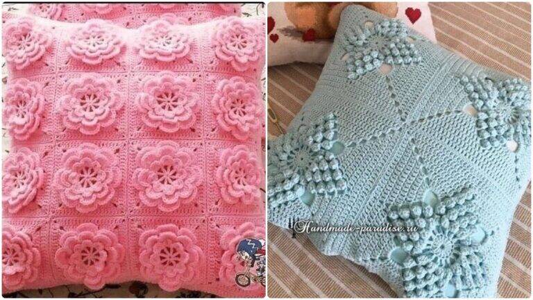 Veja Lindas Almofadas de Crochê para Decorar a Sua Cassa com Conforto!