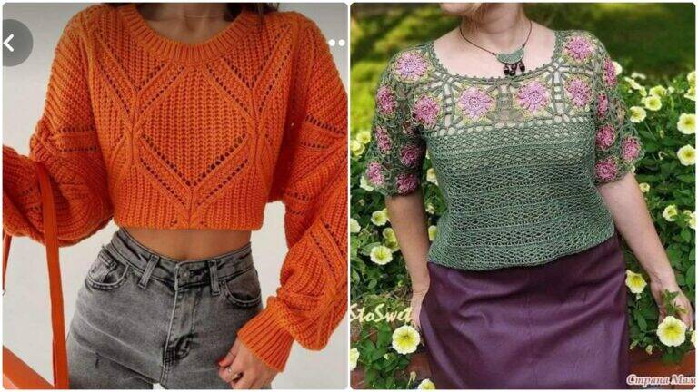 Guia Completo Sobre Blusas de Crochê: Peças Lindas e Charmosas!