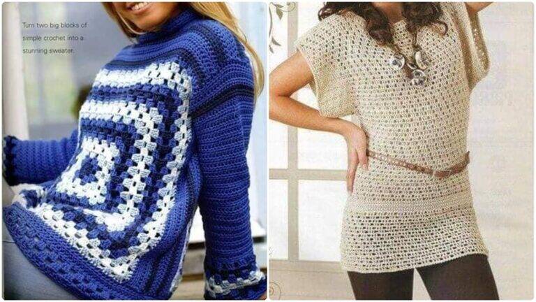Crie Blusas de Crochê com Gráficos: Modelos Estilosos e Elegantes!