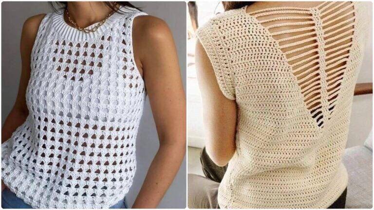 Blusas de Crochê Exclusivas e Encantadoras: Feitas Sob Medida para Valorizar Seu Estilo