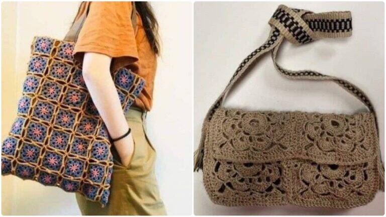Crie 15 Bolsas de Crochê Lindíssimas para Renda Extra em 2025!
