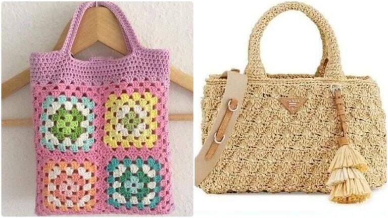Bolsas de Crochê: Modelos Lindos e Leves para o Dia a Dia!