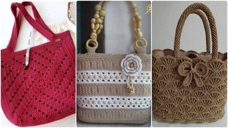 20 Bolsas de Crochê Fáceis de Fazer: Estilo Artesanal ao Seu Alcance