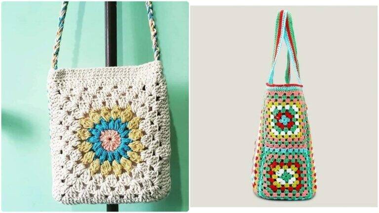 Veja Lindas Bolsas de Crochê para Você Usar no Dia a Dia!