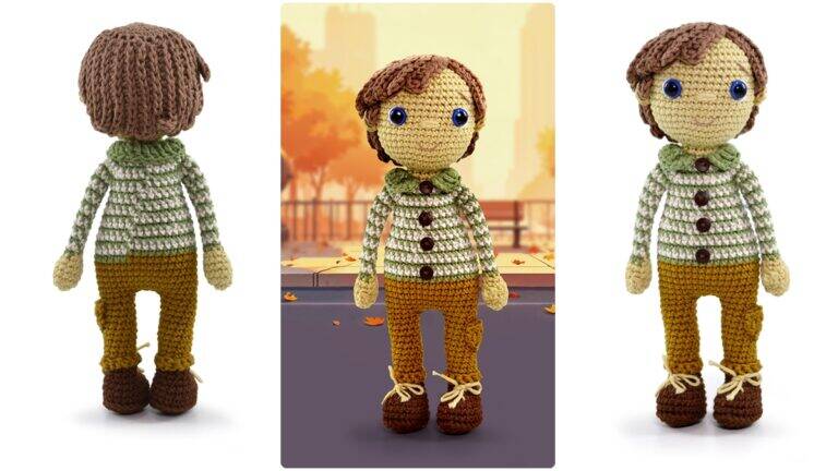 Amigurumi do Boneco Cadu: Aprenda A Fazer O Seu!