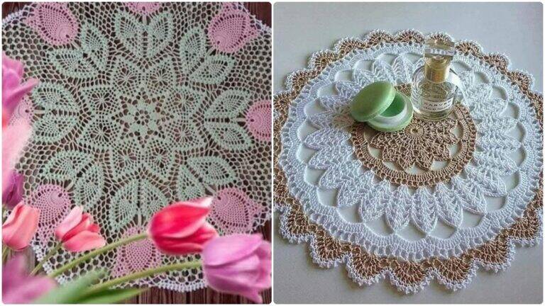 15 Centros de Mesa em Crochê Perfeitos para a Sua Decoração!