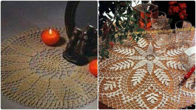 Gráficos para Criar Lindos Centros de Mesa em Crochê!
