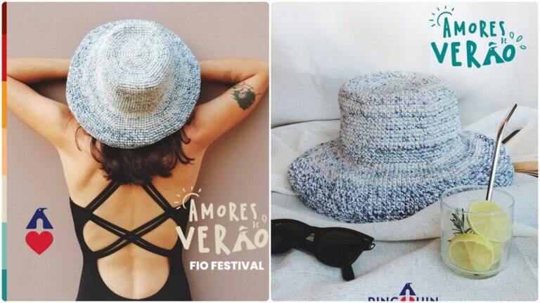 Chapéu de Crochê Festival: Guia Com Vídeo Aula!