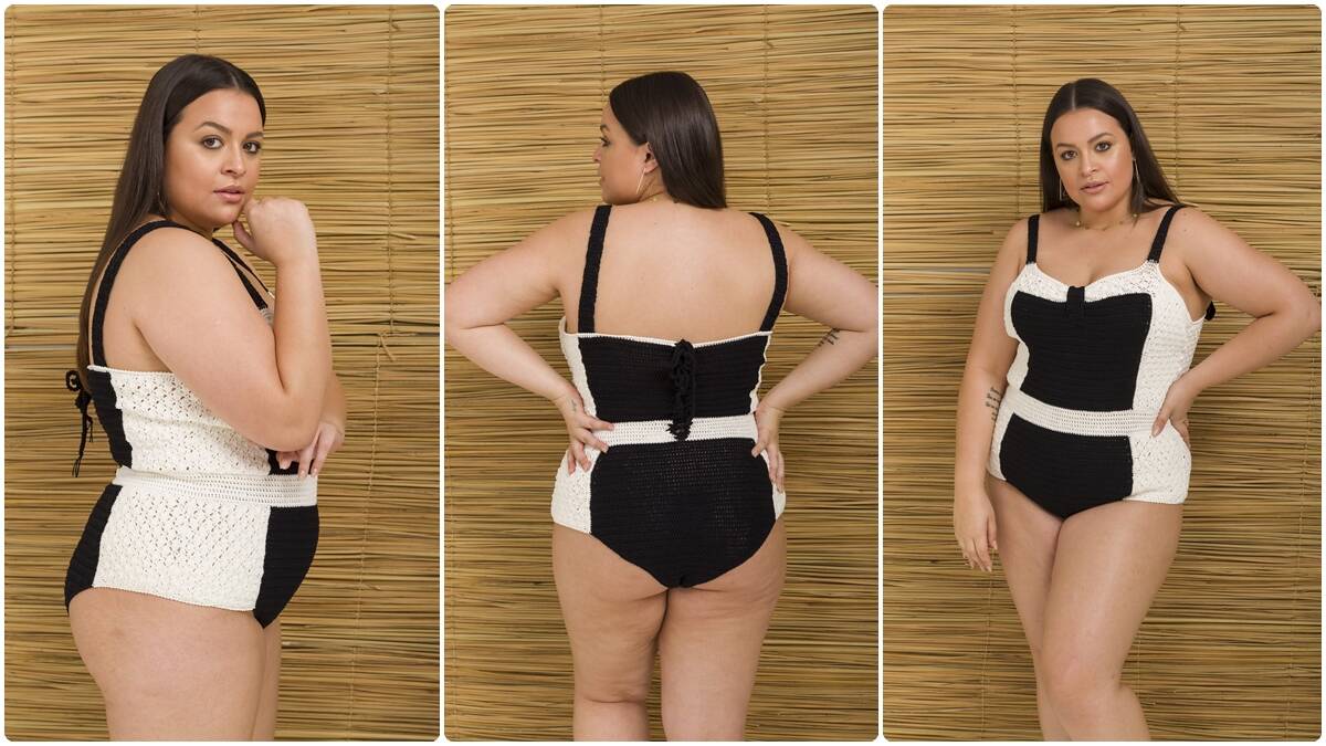 Maiô de Crochê em Preto e Branco: Guia Completo!