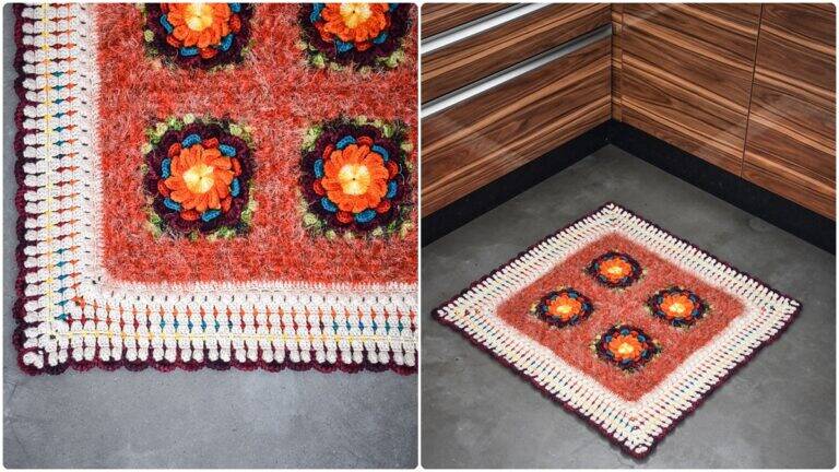 Tapete de Crochê Nude: Um Modelo Lindo para a Sua Decoração!
