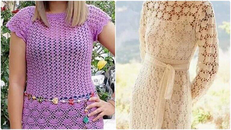Lindos Vestidos de Crochê Leves e Elegantes para Qualquer Ocasião!