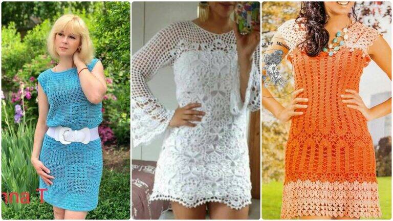 Crie Lindos Vestidos de Crochê Para Usar em Qualquer Ocasião!