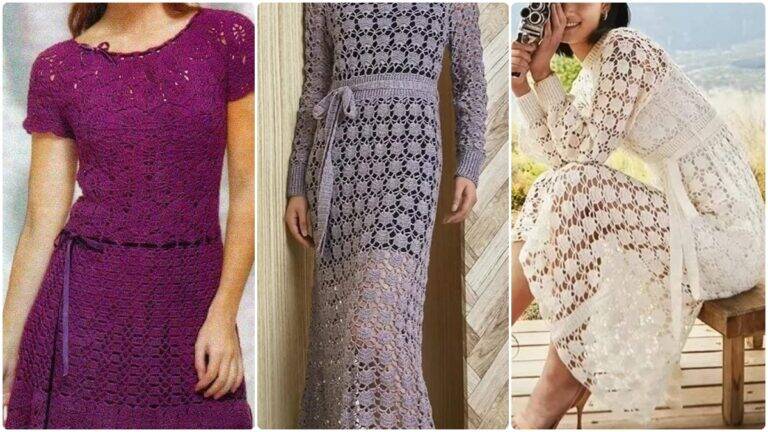 Tradição e Moda Contemporânea: Descubra Lindos Vestidos de Crochê!