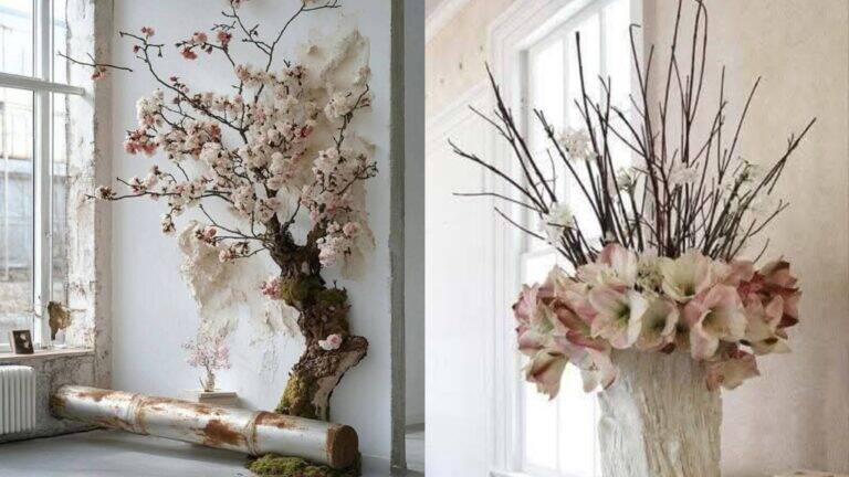 Arte com Flores em Tronco: Dicas para Criar Peças Rústicas e Sofisticadas
