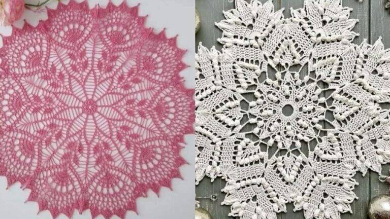 Toalhas de Mesa de Crochê com Gráficos: Elegância e Charme para Sua Decoração