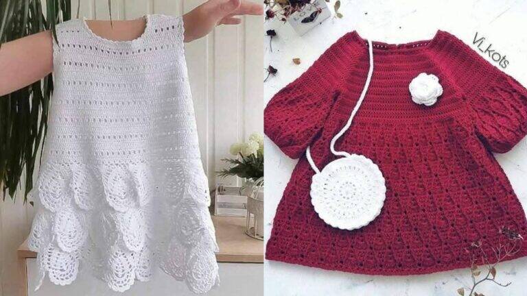 17 Ideias Encantadoras de Crochê Infantil para Meninas de Todas as Idades